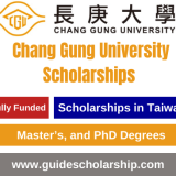 Chang Gung University Scholarships in Taiwan 2024 for International students