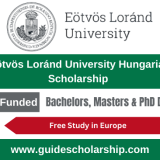 Eotvos Lorand University Hungarian Scholarship 2024-25 (Fully Funded)